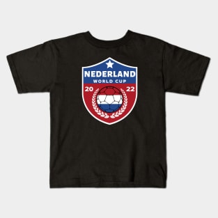 Nederland Voetbal Kids T-Shirt